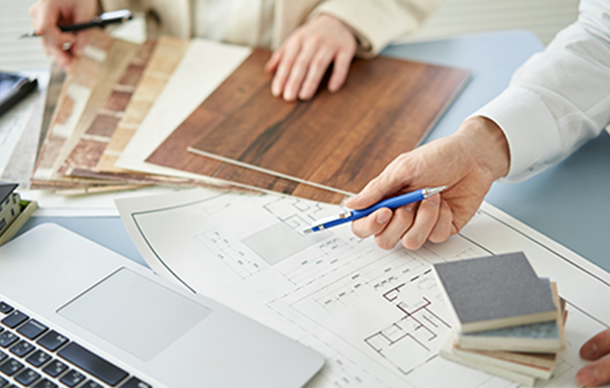 自社で職人をかかえて建築設計するため設計料がリーズナブル